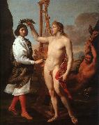 Andrea Sacchi Marcantonio Pasquilini Crowned by Apollo USA oil painting reproduction